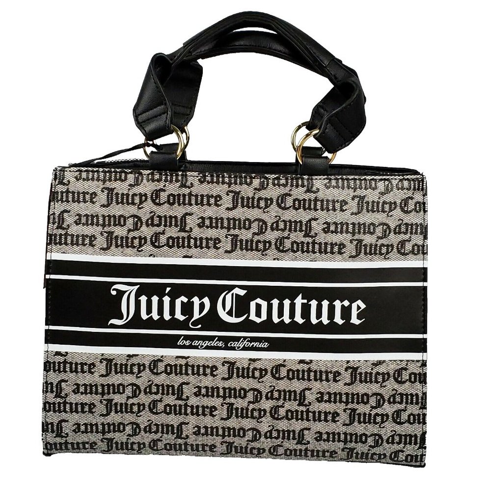Juicy Couture Logo Billboard Satchel Tote